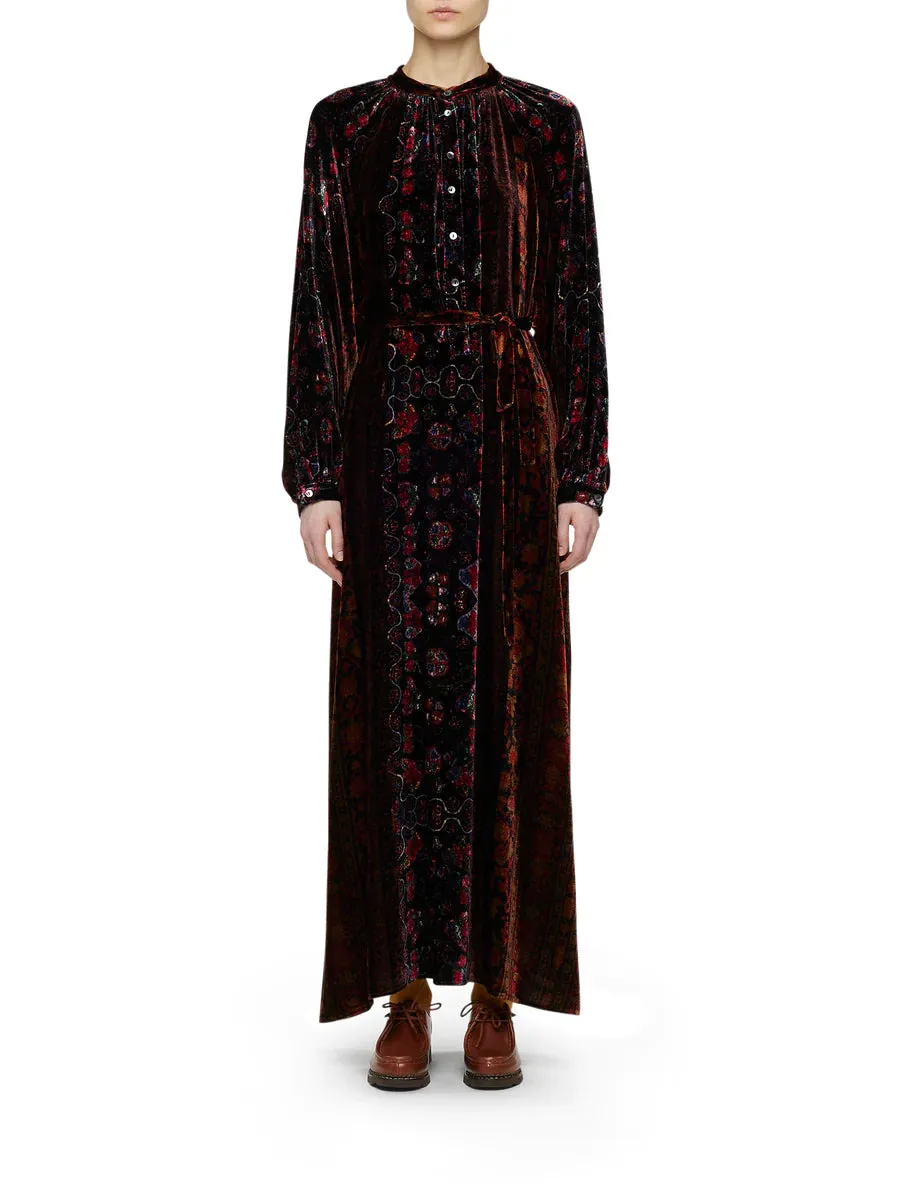 Abito Kanpur Velvet Dress