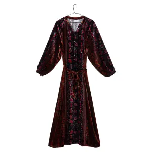 Abito Kanpur Velvet Dress