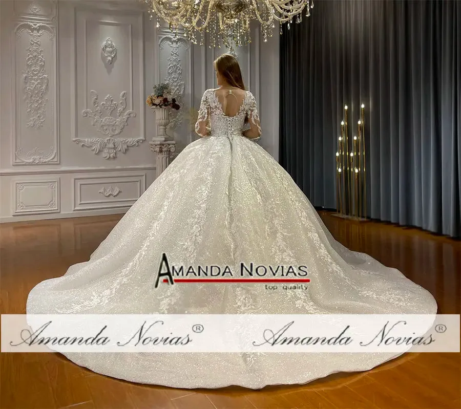Amanda Novias Model Wedding Dress Real