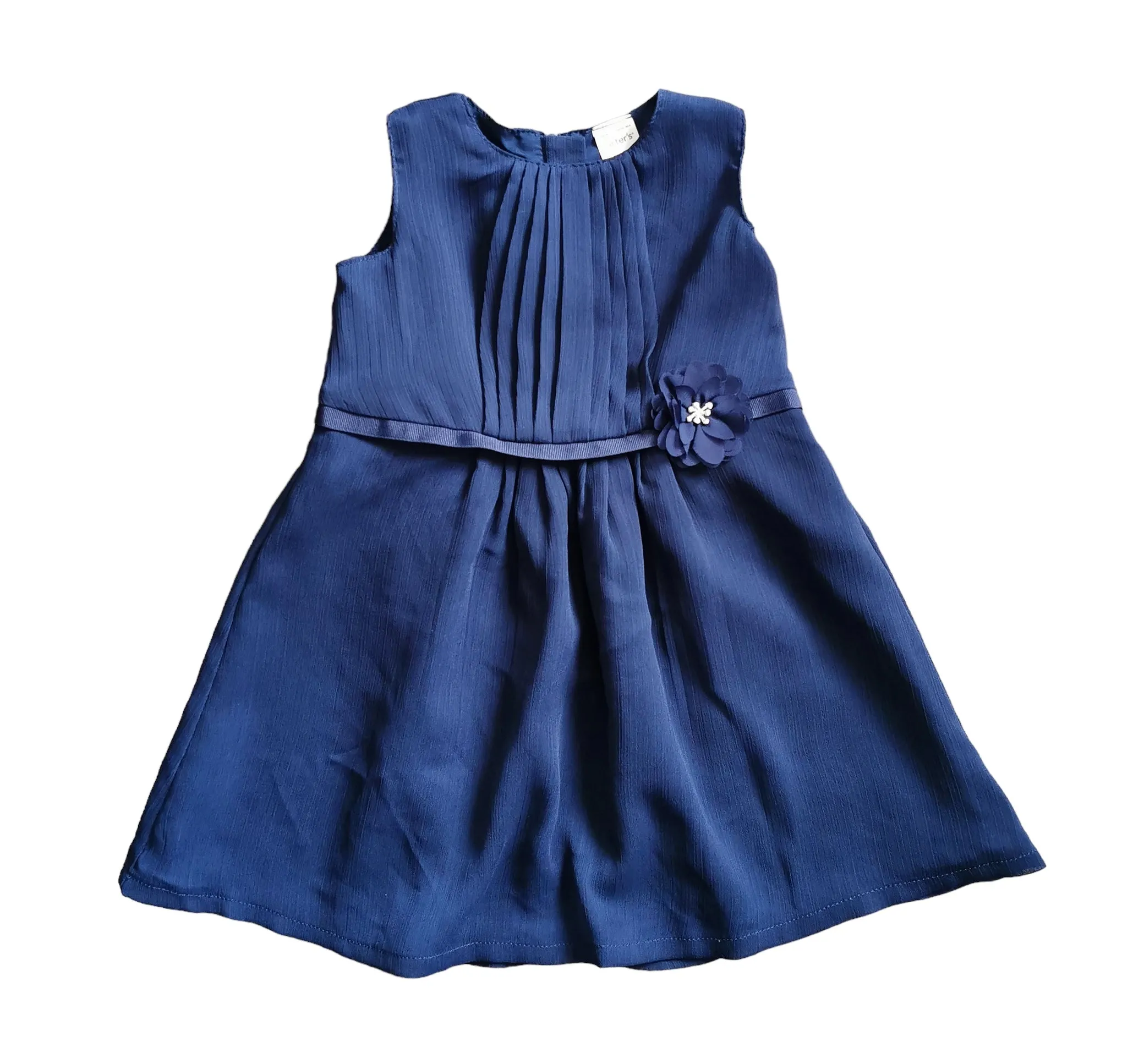 BABY GIRL SIZE 12 MONTHS - CARTER'S, Chiffon Summer Dress EUC B38