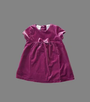 BABY GIRL SIZE 3/6 MONTHS - KOALAKIDS, Soft Plush Velvet Blend Dress EUC B13