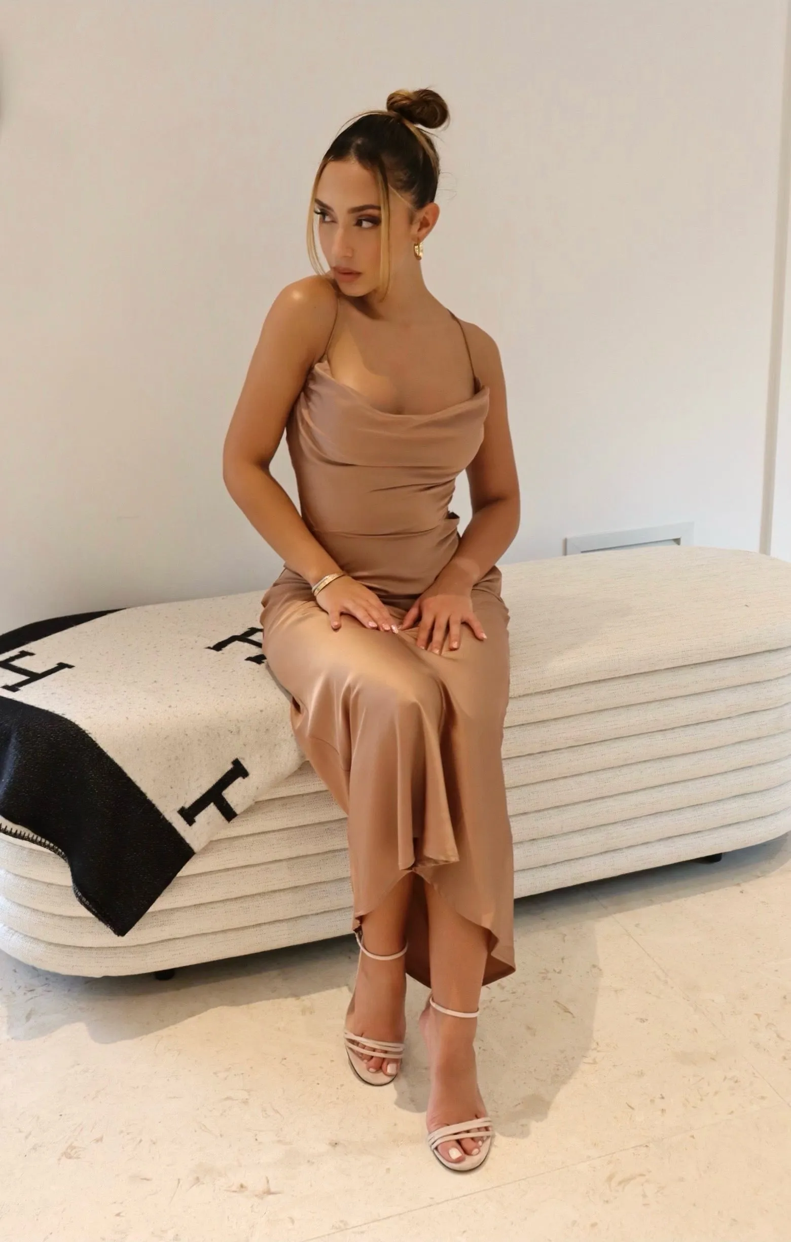 Be you Silk Maxi Dress