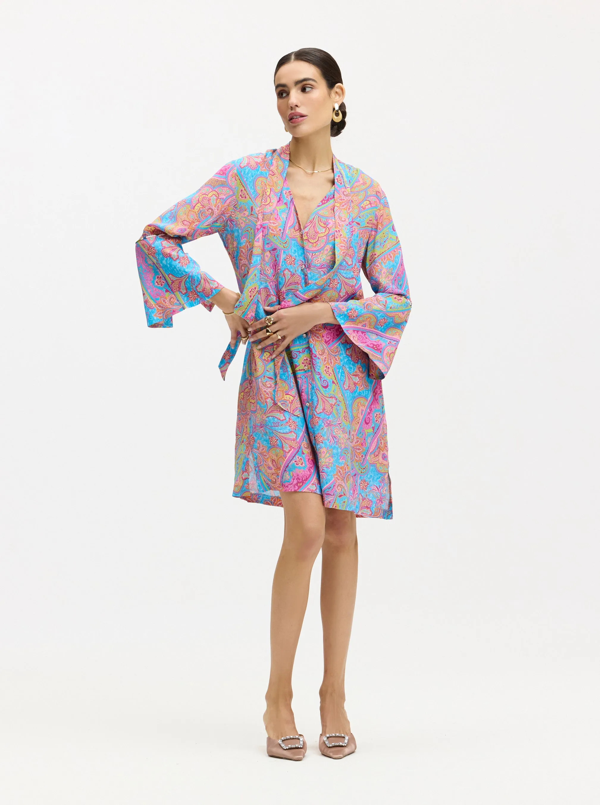 BRENNA LONG SLEEVE DRESS