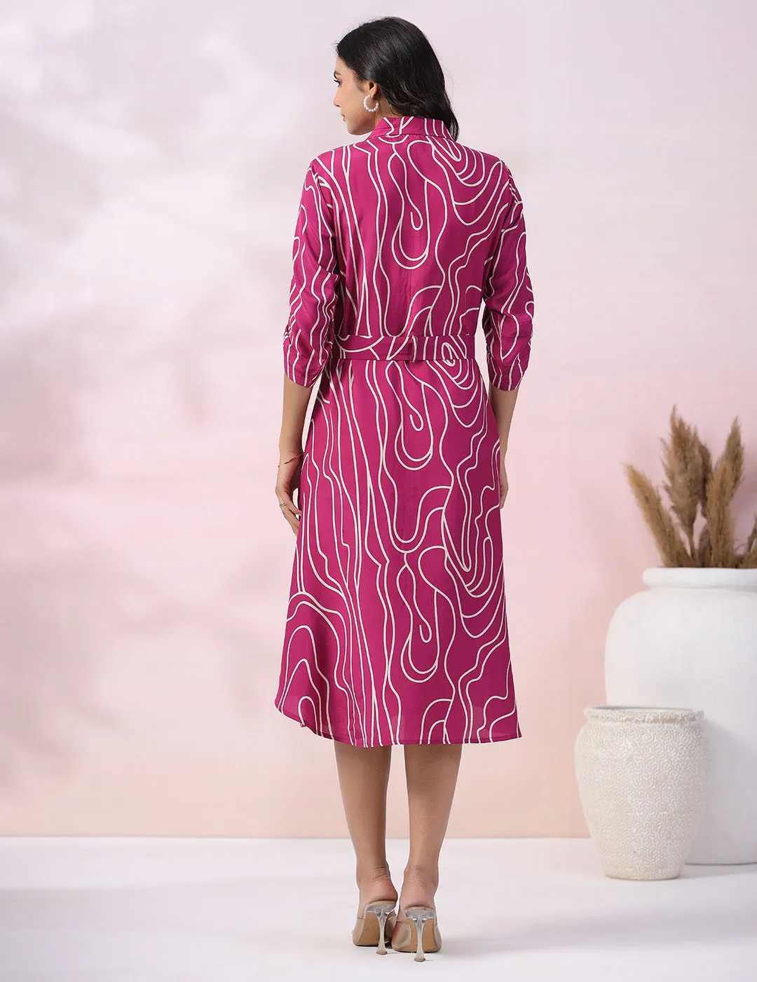 Buy Wine Silk Ethnic Dress For Women Online In India - Zola