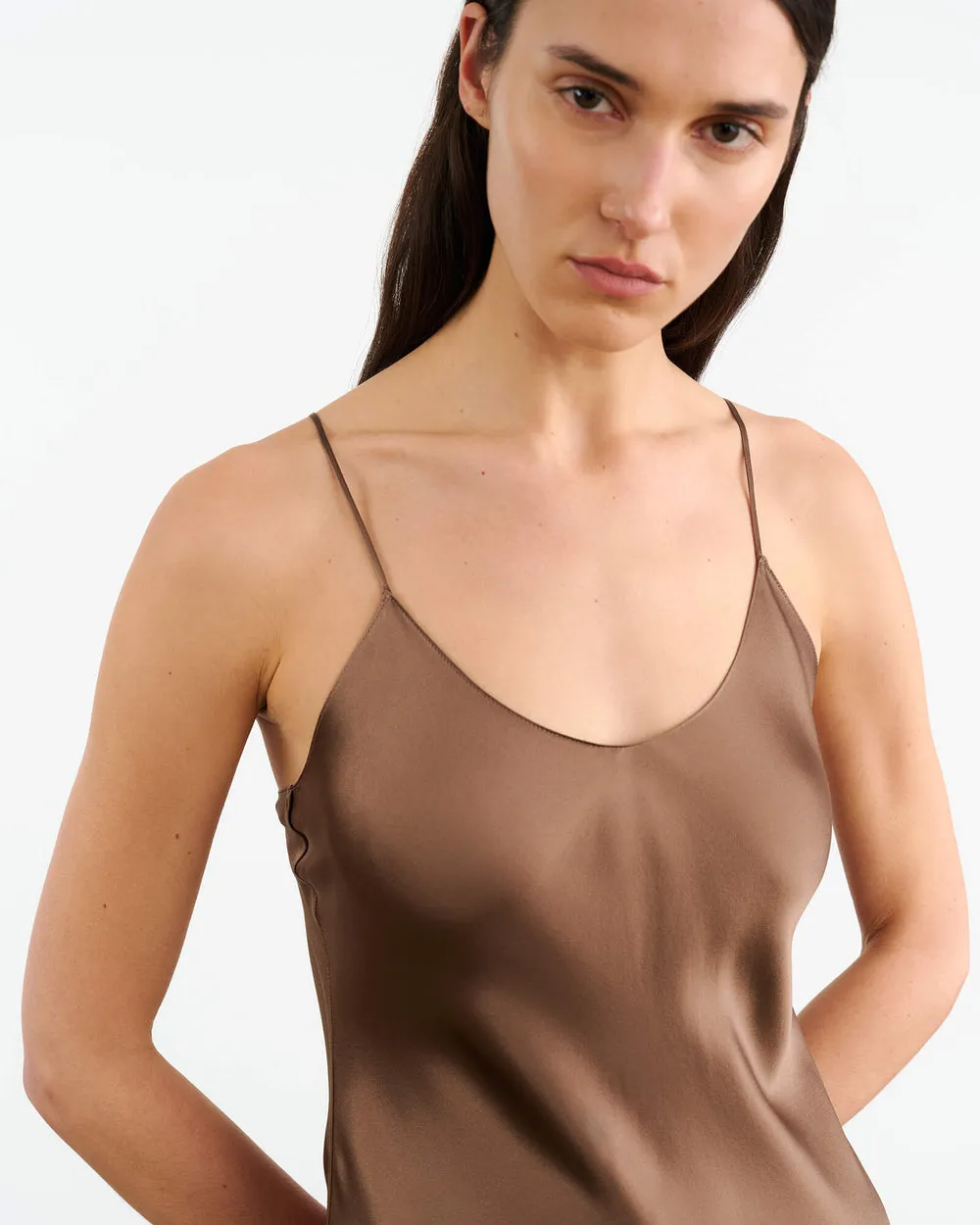 Cami Gown - Taupe