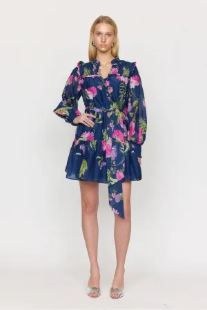 Christy Lynn Rine Dress in Monarch Navy