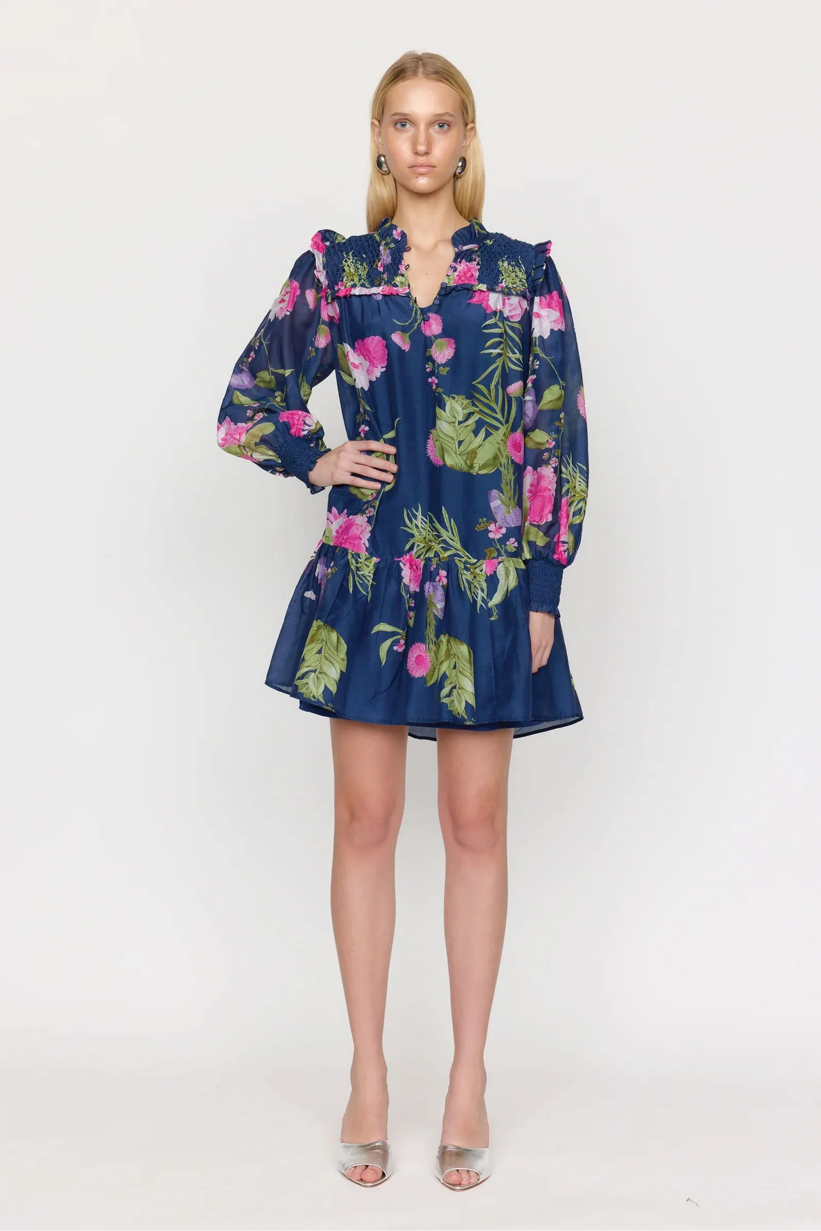 Christy Lynn Rine Dress in Monarch Navy