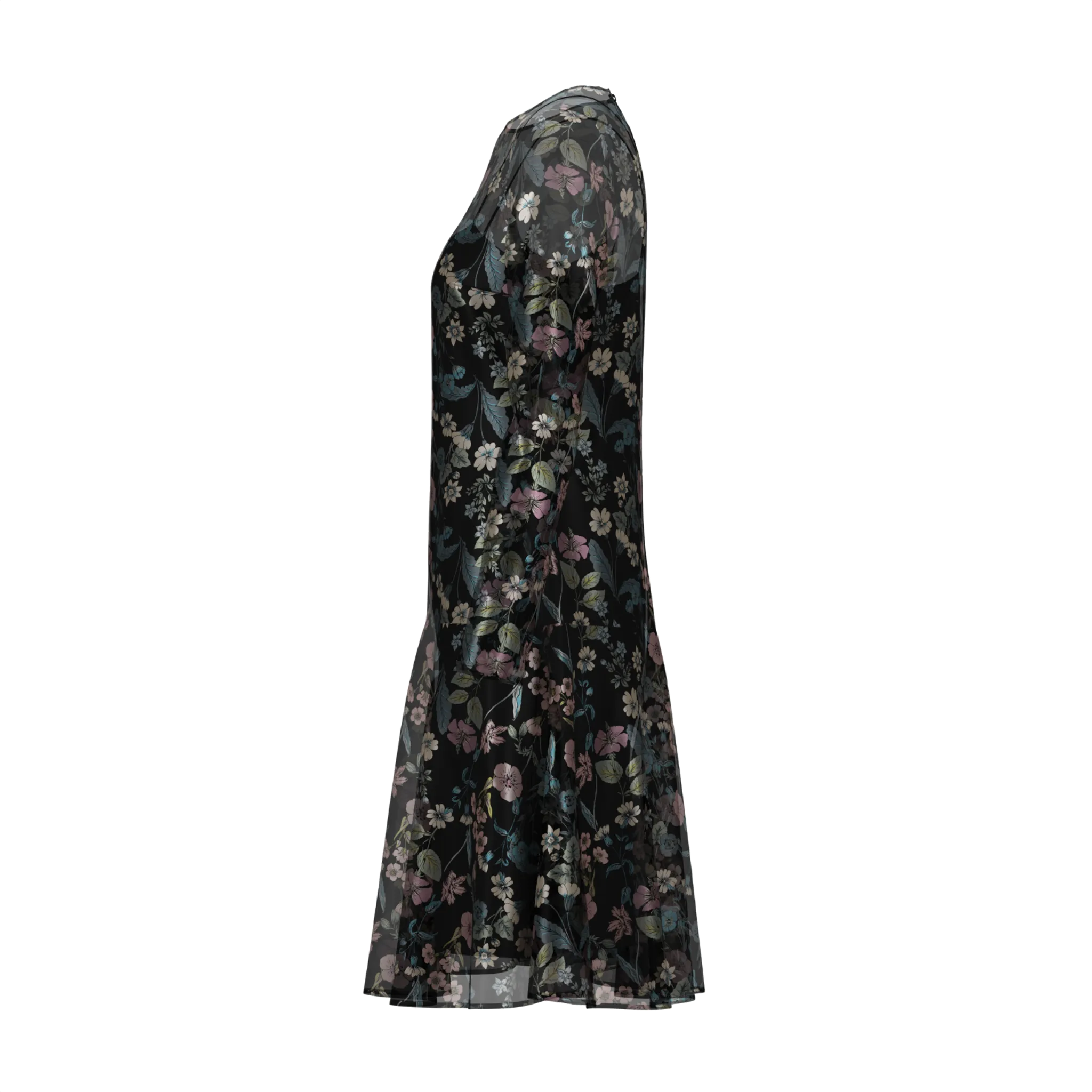 Day To Night Flowerfield Print Dress