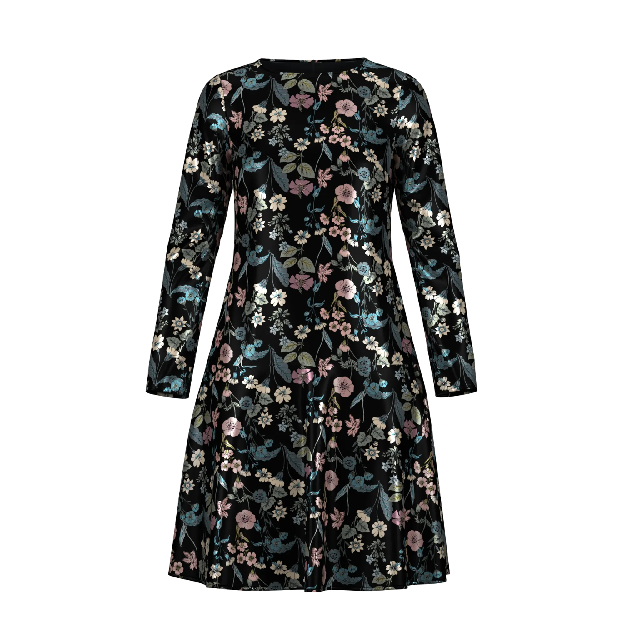 Day To Night Flowerfield Print Dress