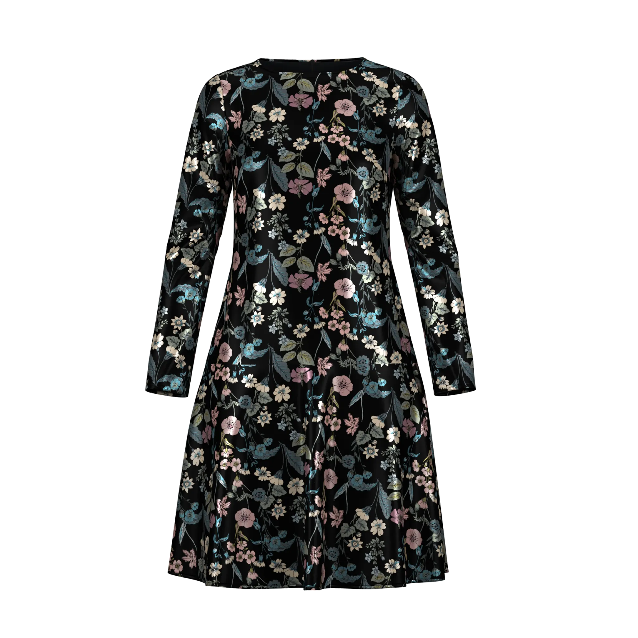 Day To Night Flowerfield Print Dress