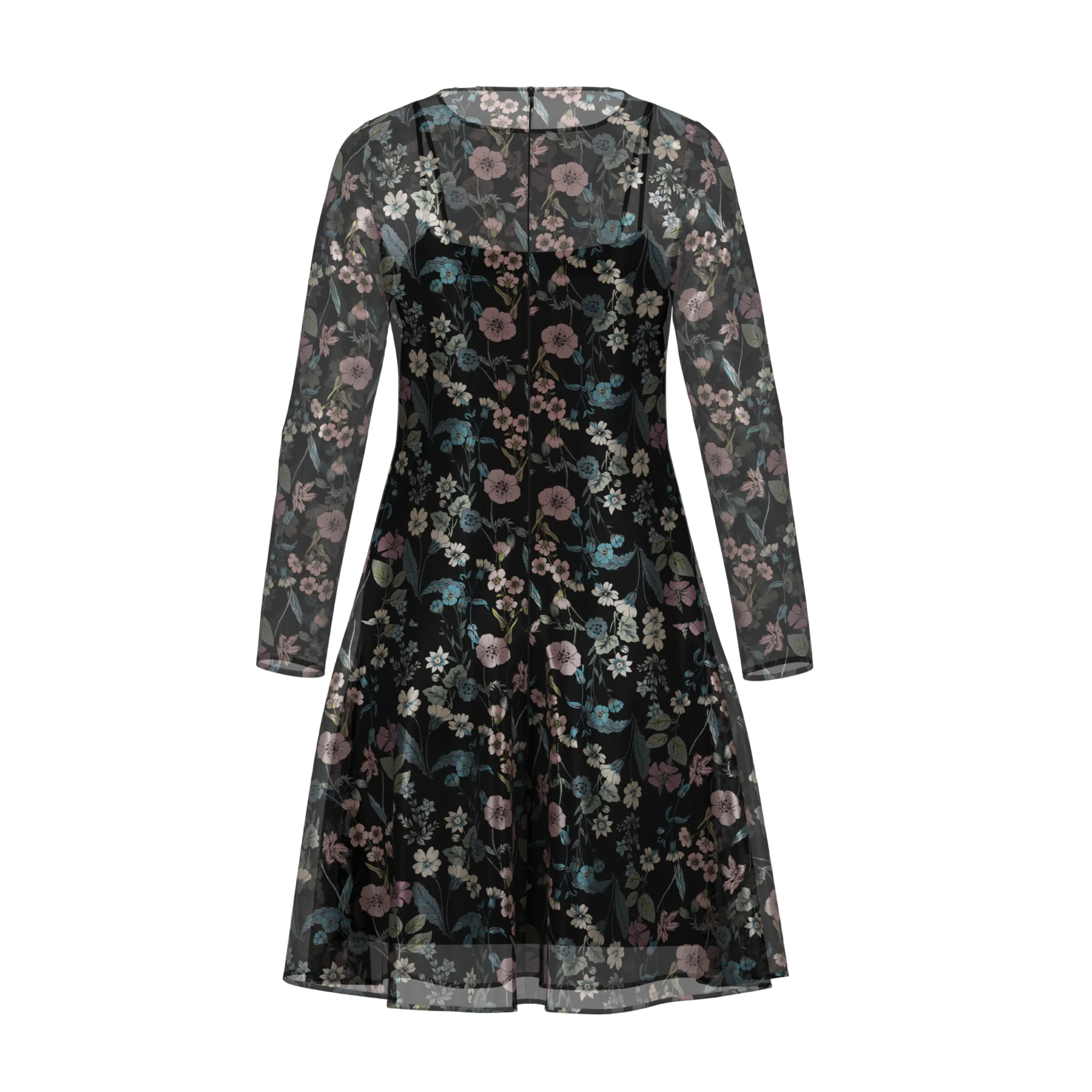 Day To Night Flowerfield Print Dress
