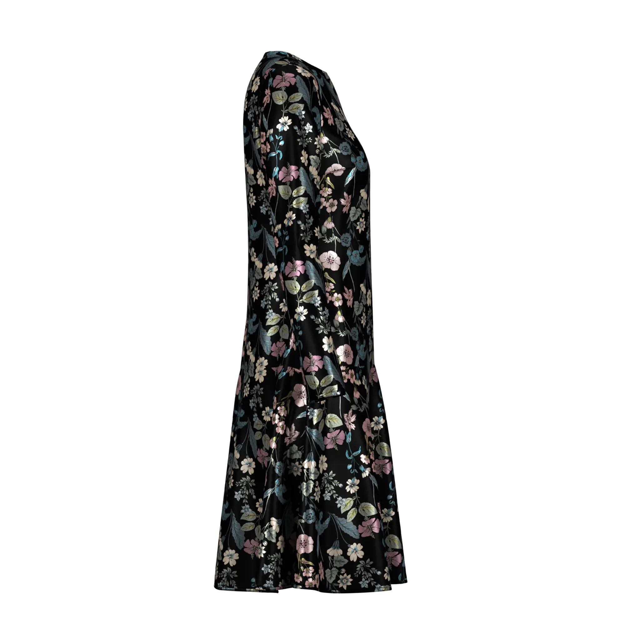 Day To Night Flowerfield Print Dress