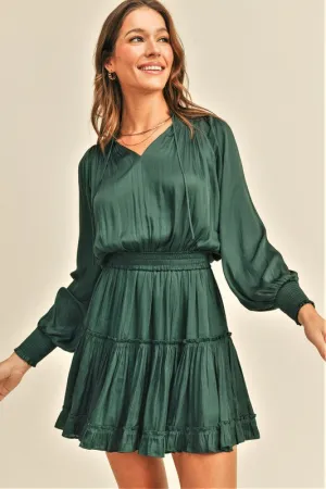 Esme Satin Mini Dress