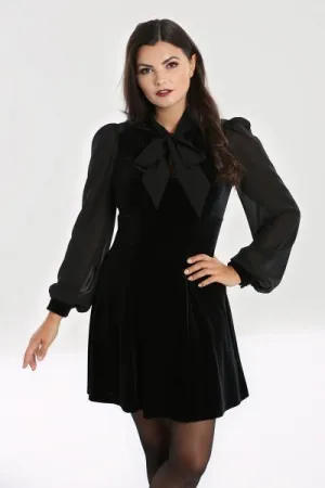 Gabriella Mini Dress - Black -