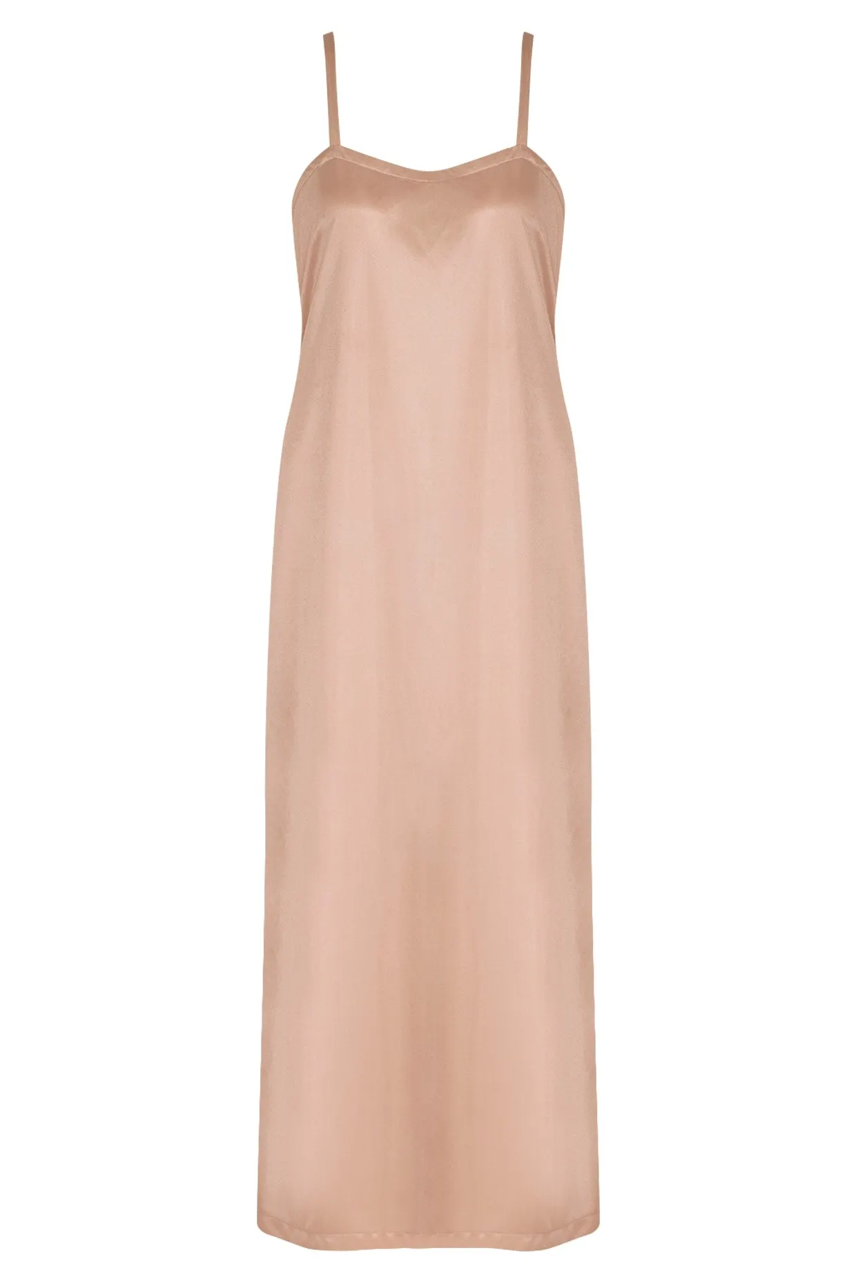 Icy Peach Embroidered Kurta With Inner Dress