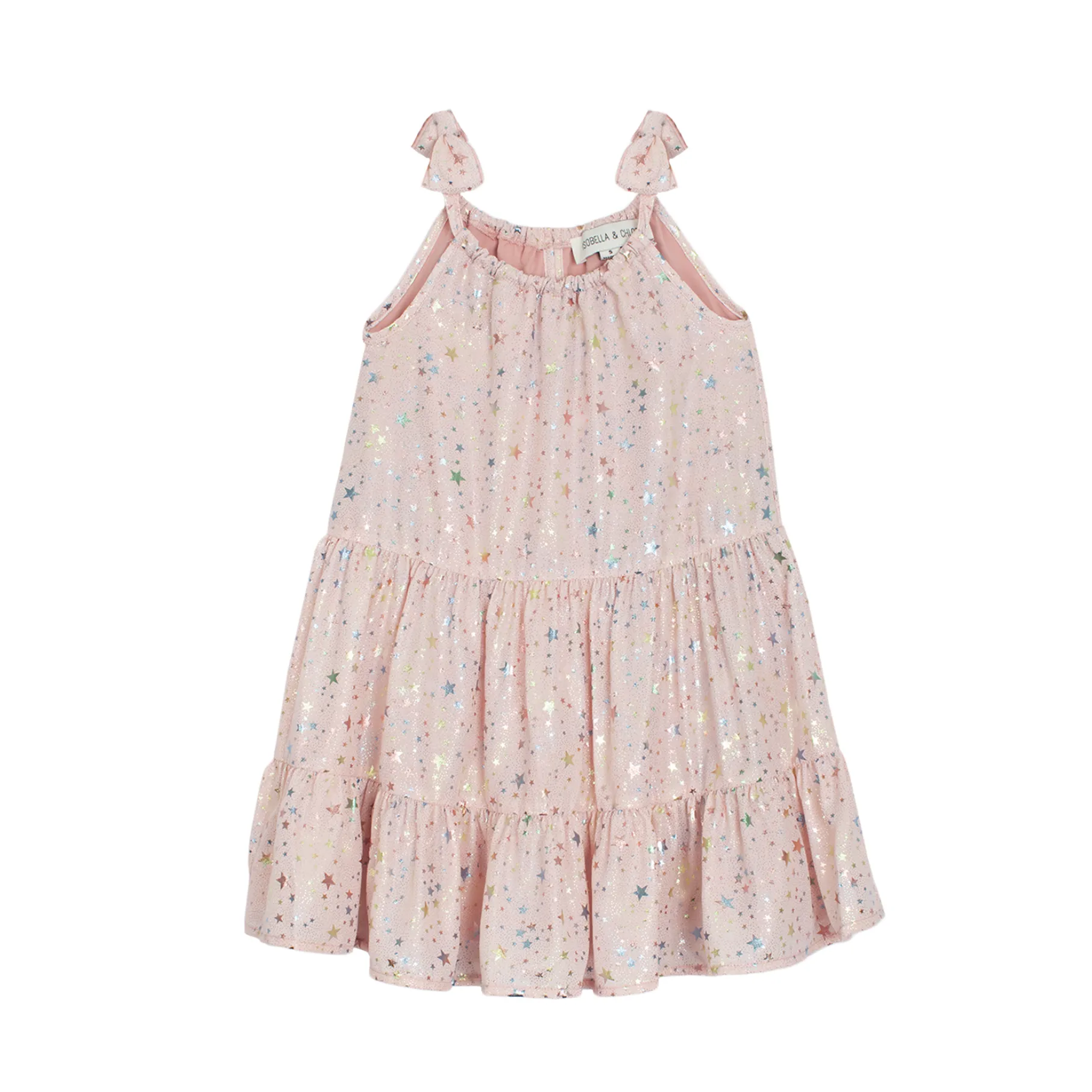 Isobella & Chloe Summer Sparkle Chiffon Dress