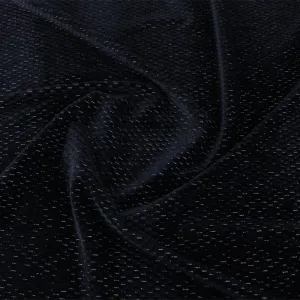 Jacquard Metallic Velvet Fabric 150cm