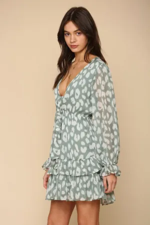 Jade Chiffon Dress