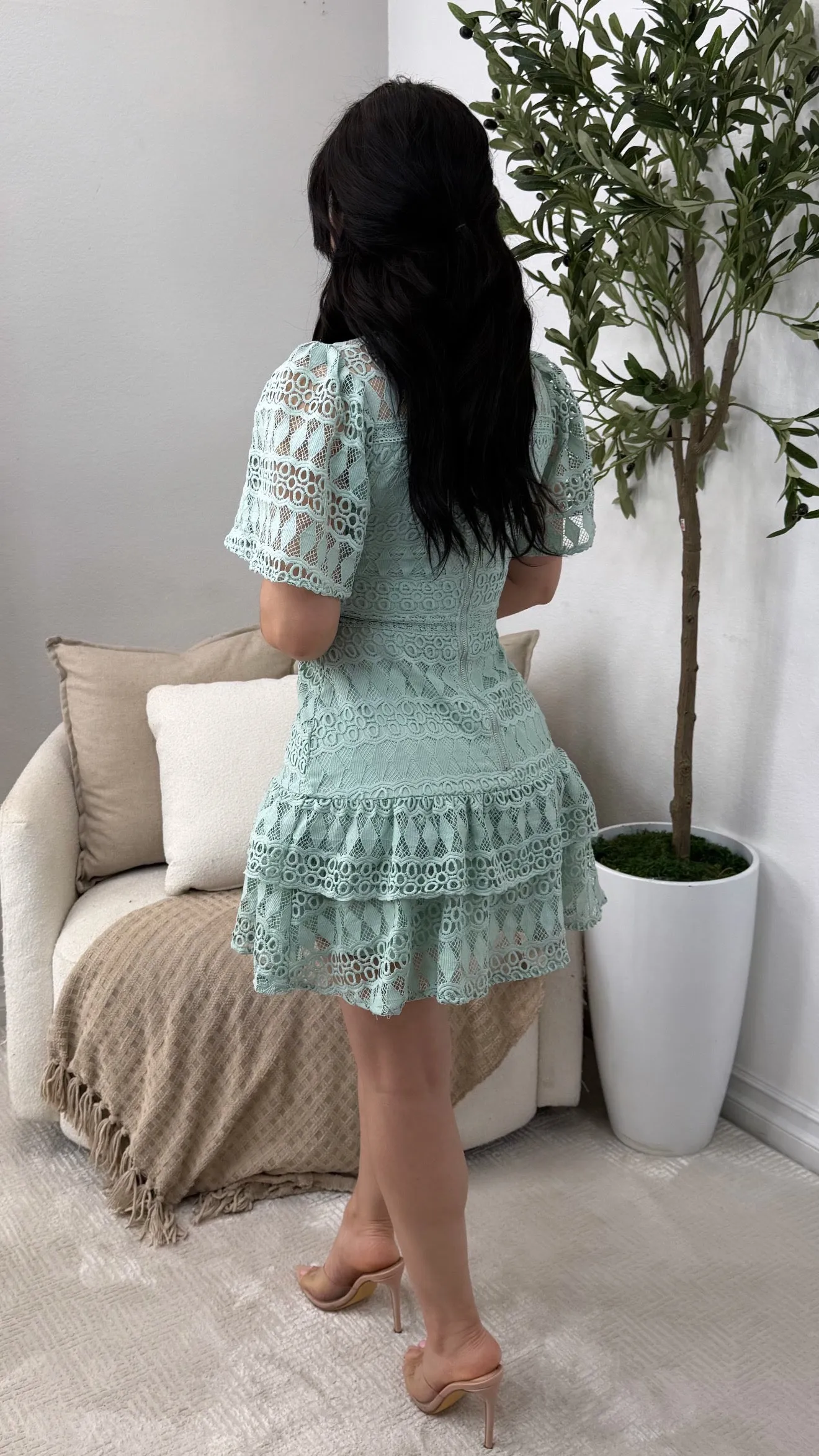 JOANA MINT  DRESS