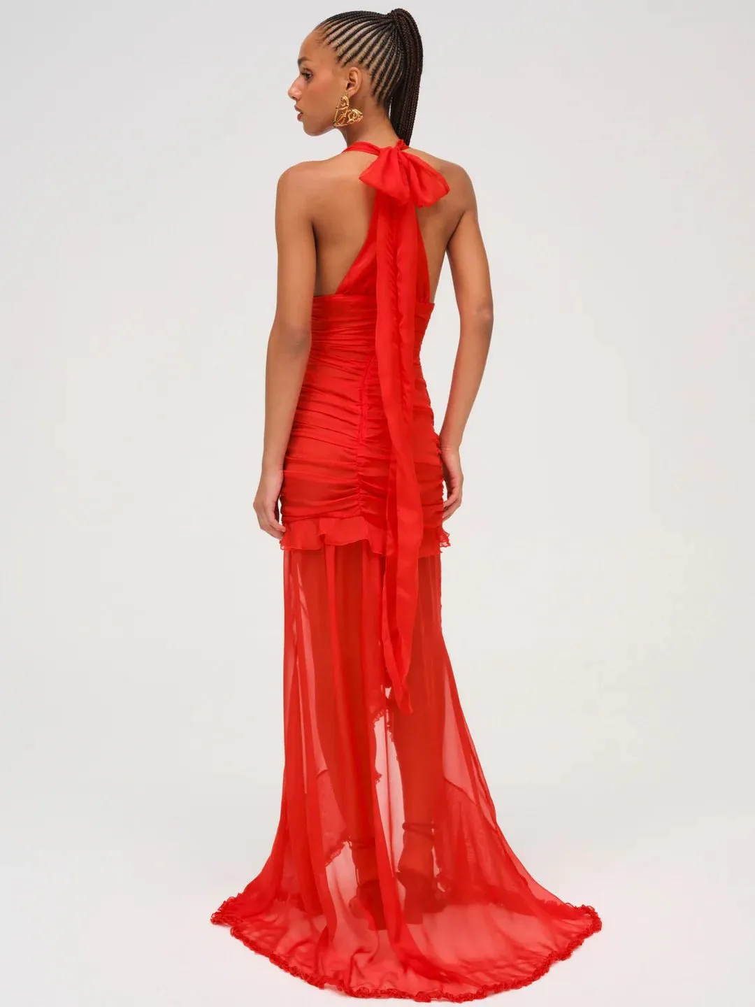 Kayta Gown in Red