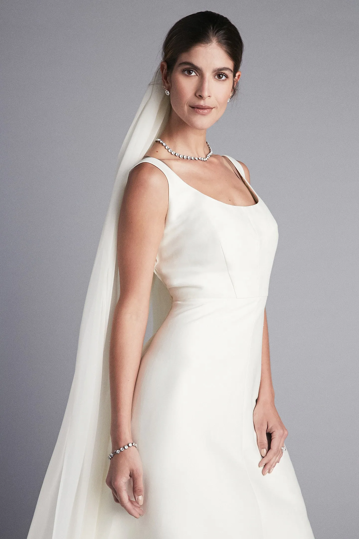 Kristina Chiffon Veil
