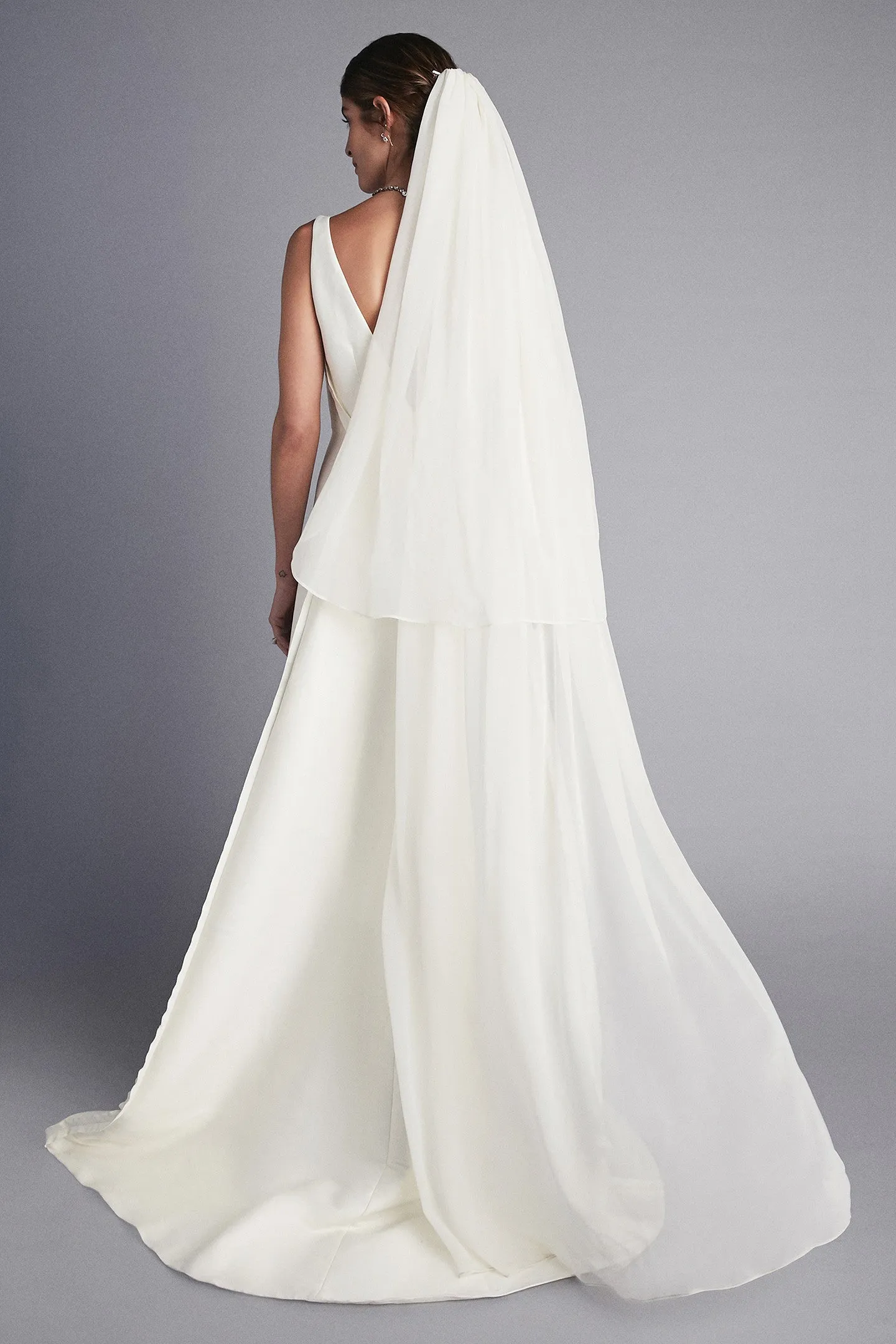 Kristina Chiffon Veil