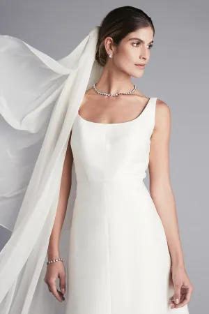 Kristina Chiffon Veil