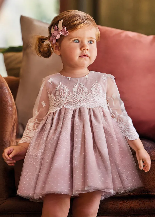 Lace Plumeti Tulle Dress