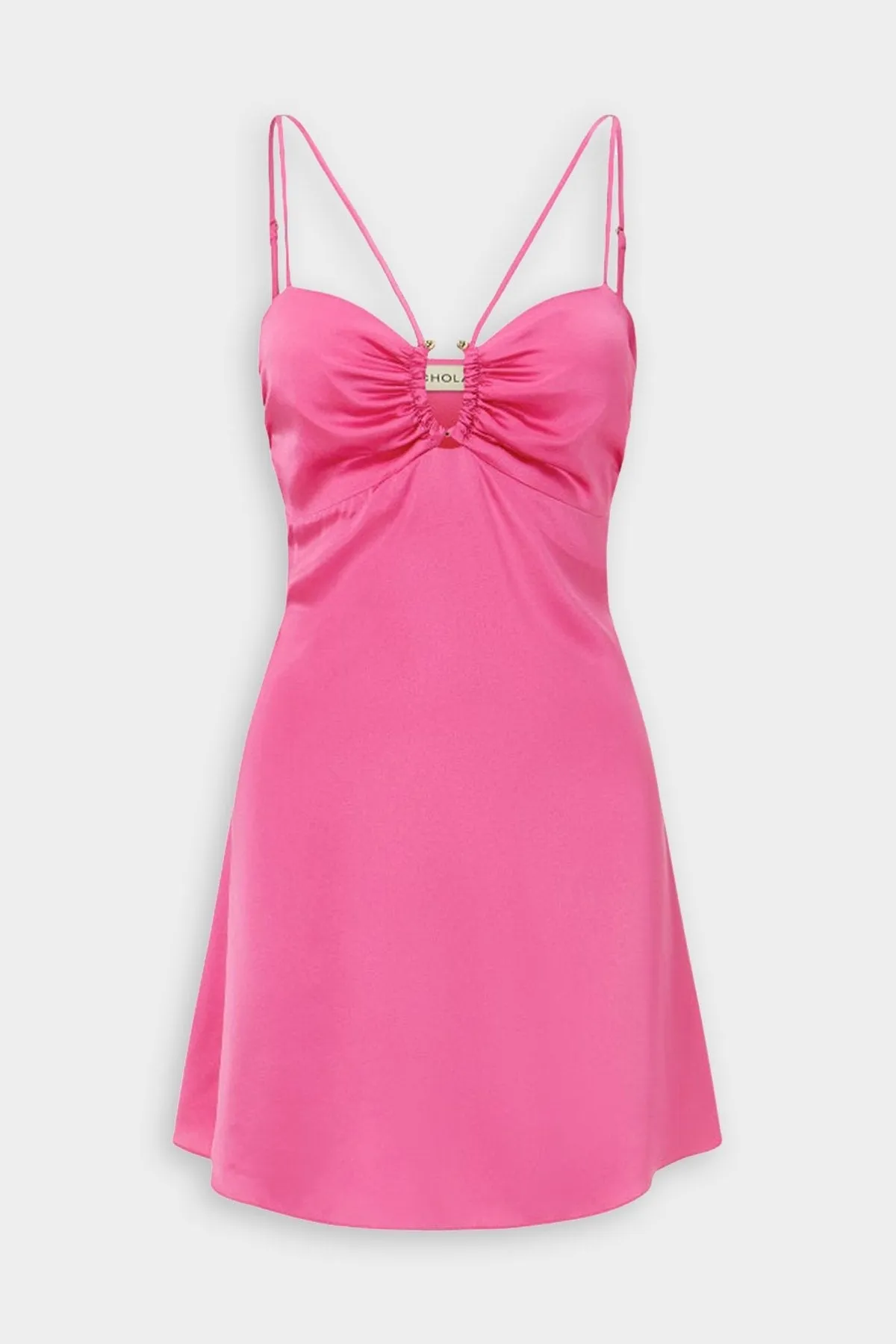 Margot Mini Dress in Paris Pink