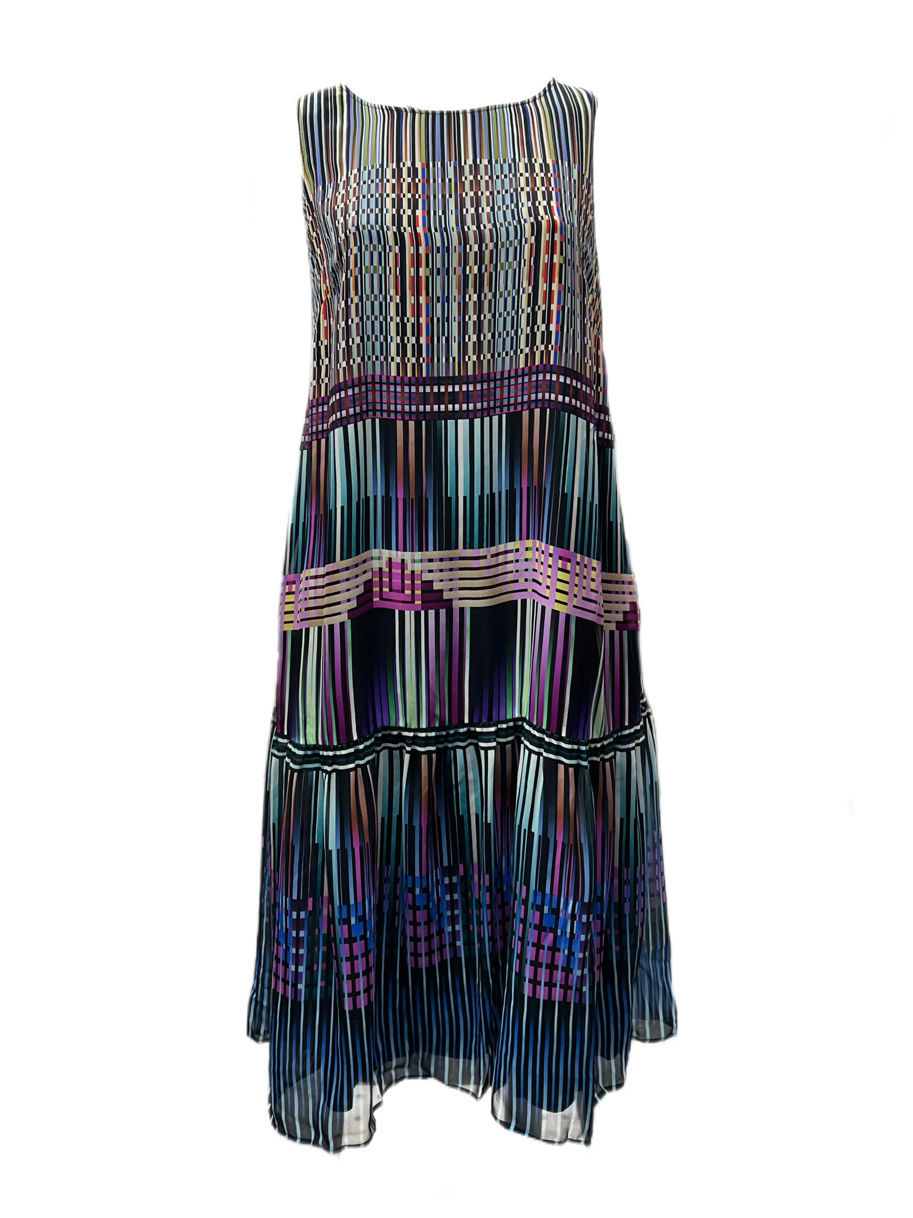 Marina Rinaldi Women's Multicolored Darsen Maxi Dress NWT