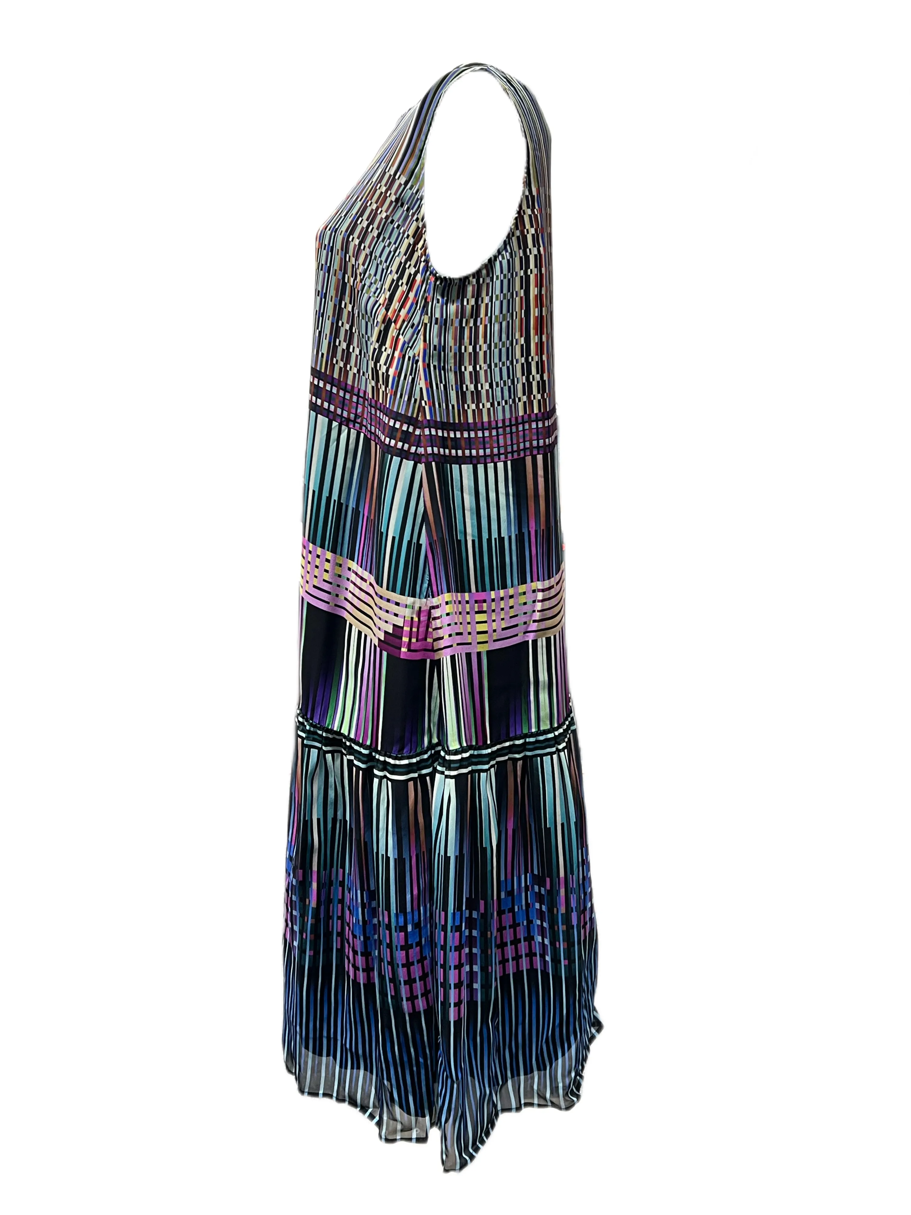 Marina Rinaldi Women's Multicolored Darsen Maxi Dress NWT