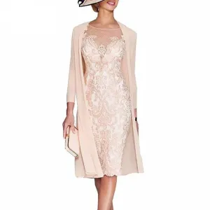 Mother of the Bride Dress with Jacket Formal Evening Gowns