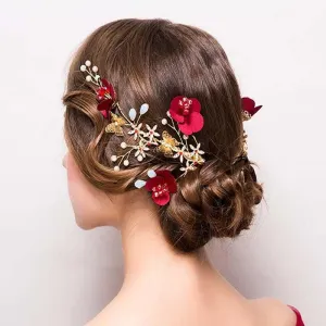 Newest Rose Headpiece, Wedding Accessories, Wedding Headpiece, VB0598