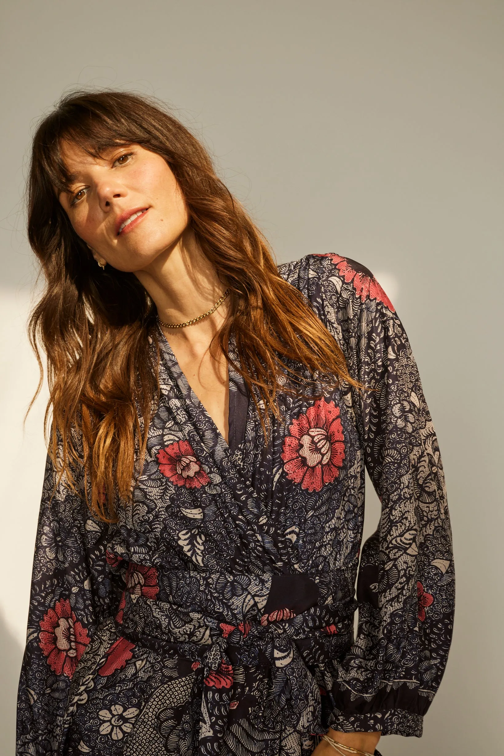 NICO L/S MAXI WITH SASH