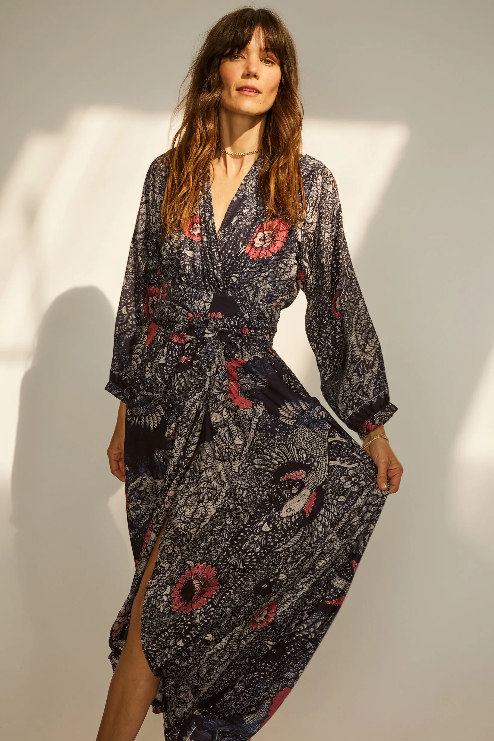 NICO L/S MAXI WITH SASH