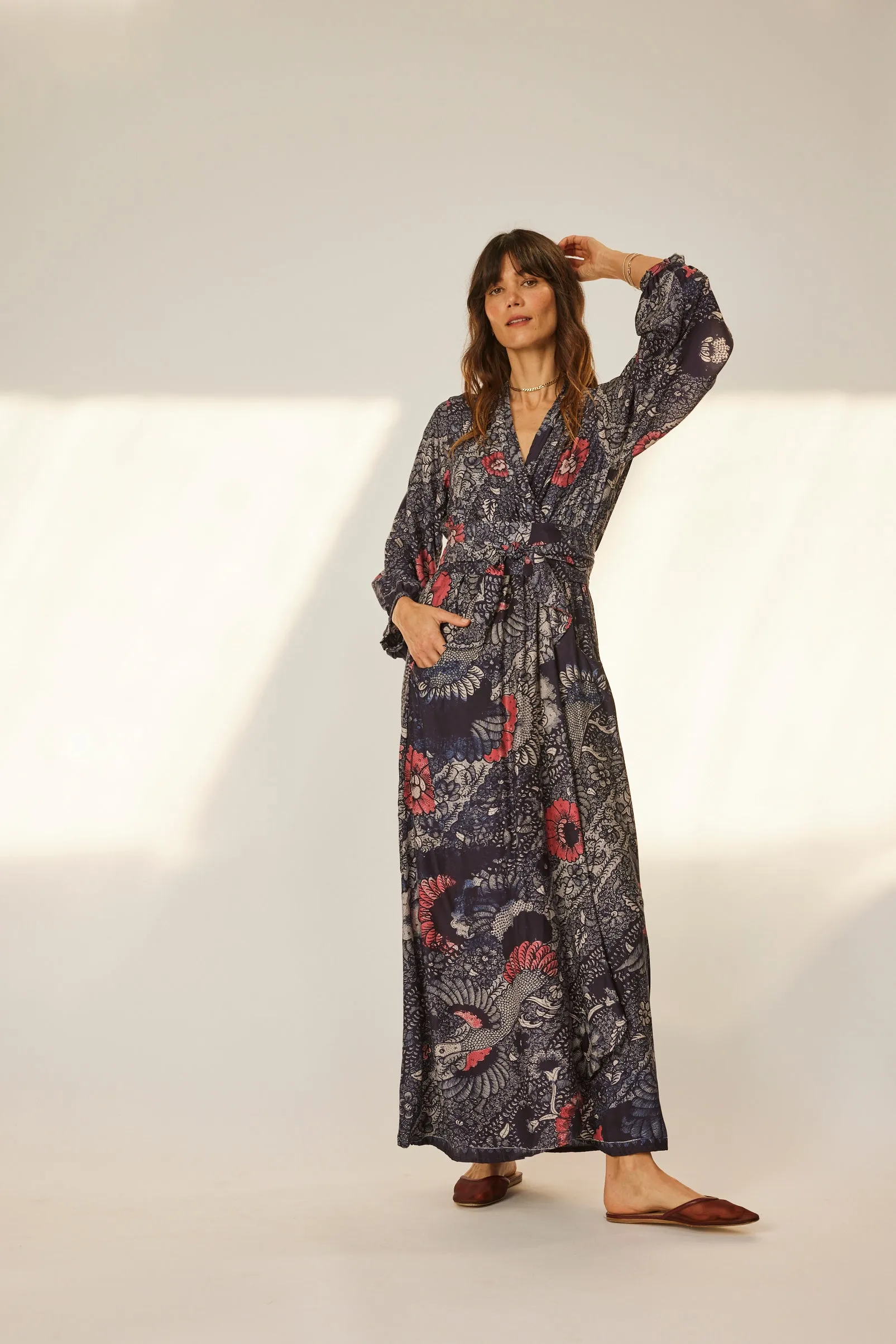 NICO L/S MAXI WITH SASH