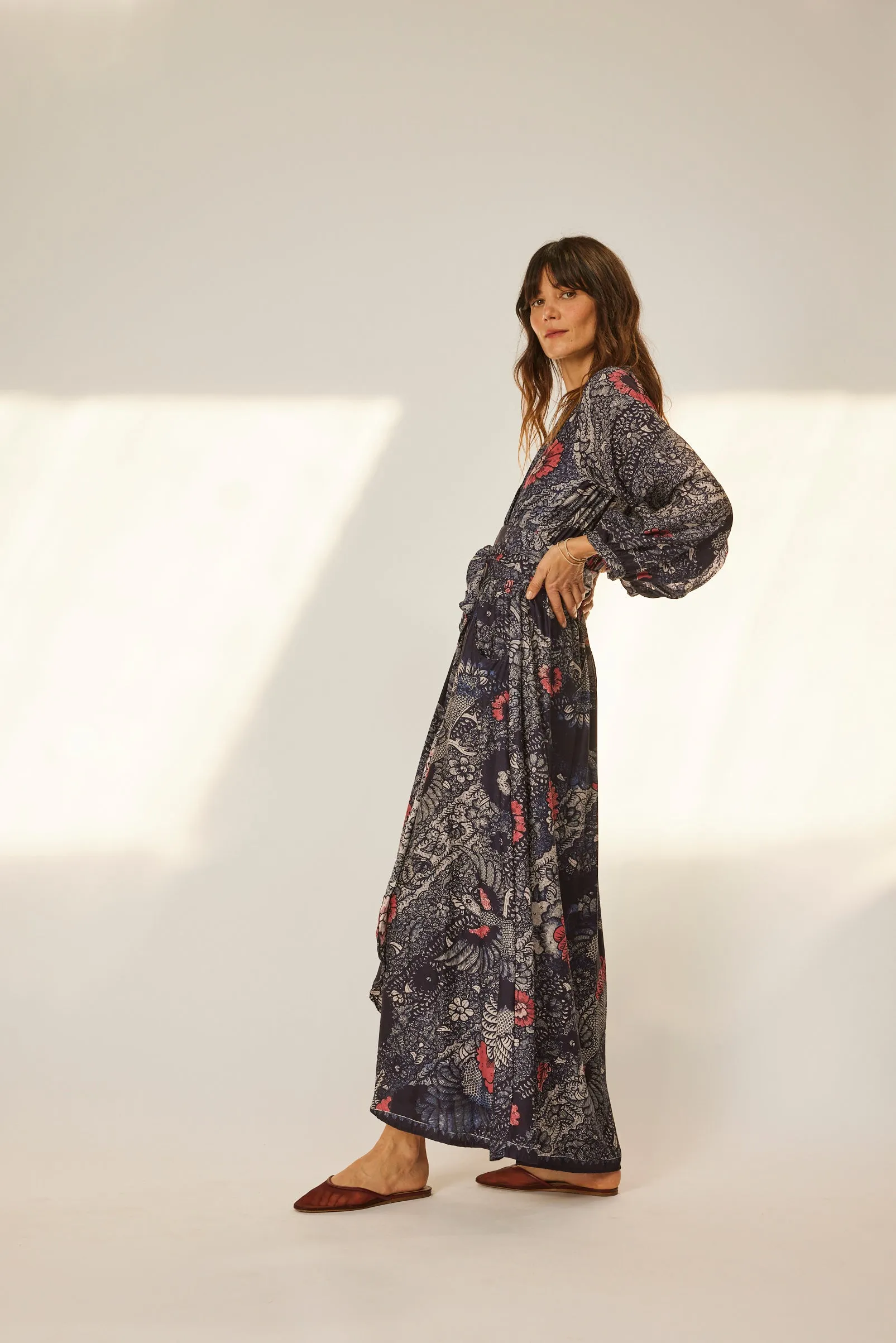 NICO L/S MAXI WITH SASH