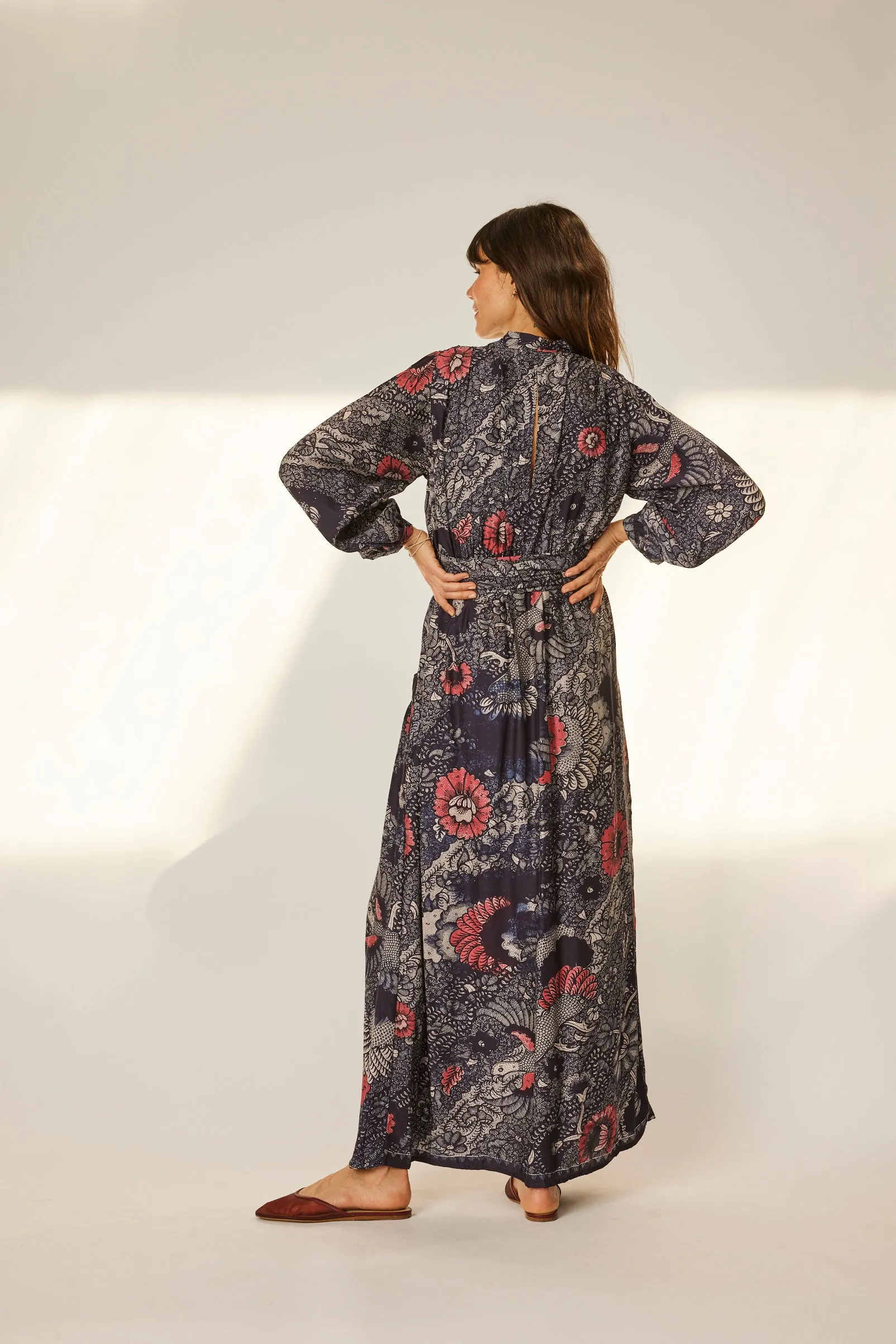 NICO L/S MAXI WITH SASH