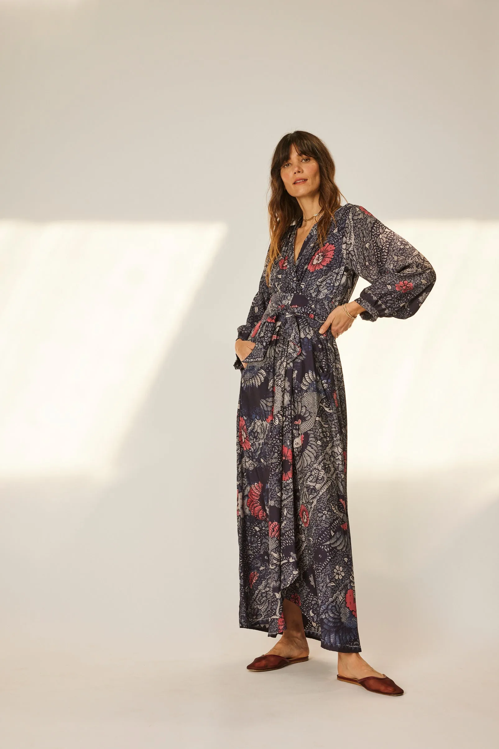NICO L/S MAXI WITH SASH