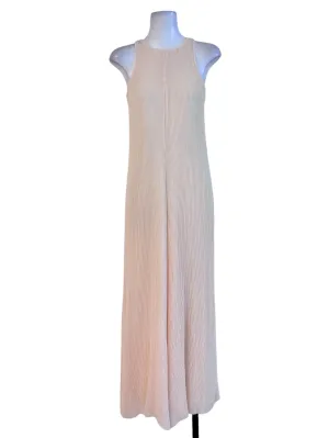 Orange Pleated Jumpsuits