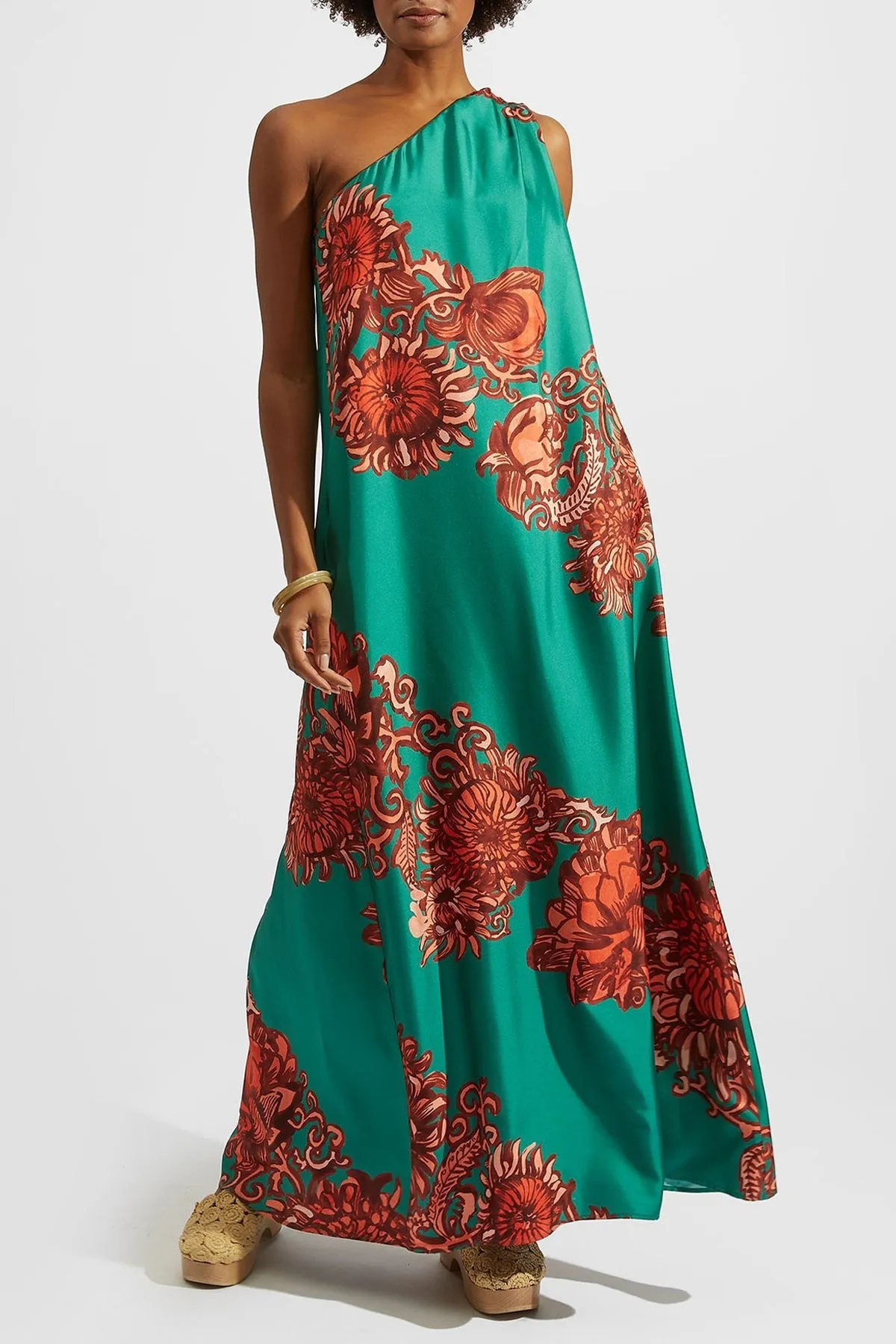 Roy Dress in Anemone Ghirlanda