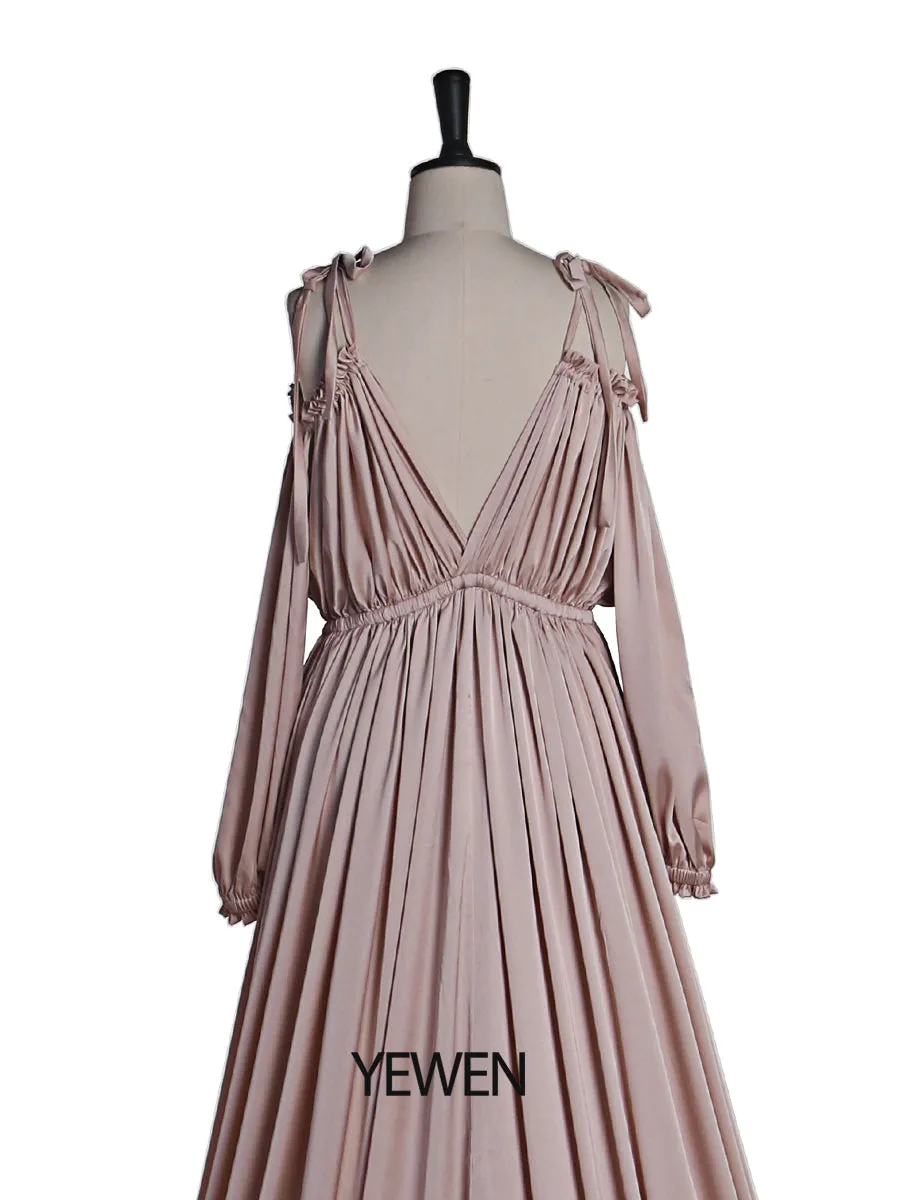 Sexy Shoulderless Maternity Evening Dress Long Pregnant Women Fancy Pregnancy Dress Elegence Maxi Gown Photo Shoot DY21721