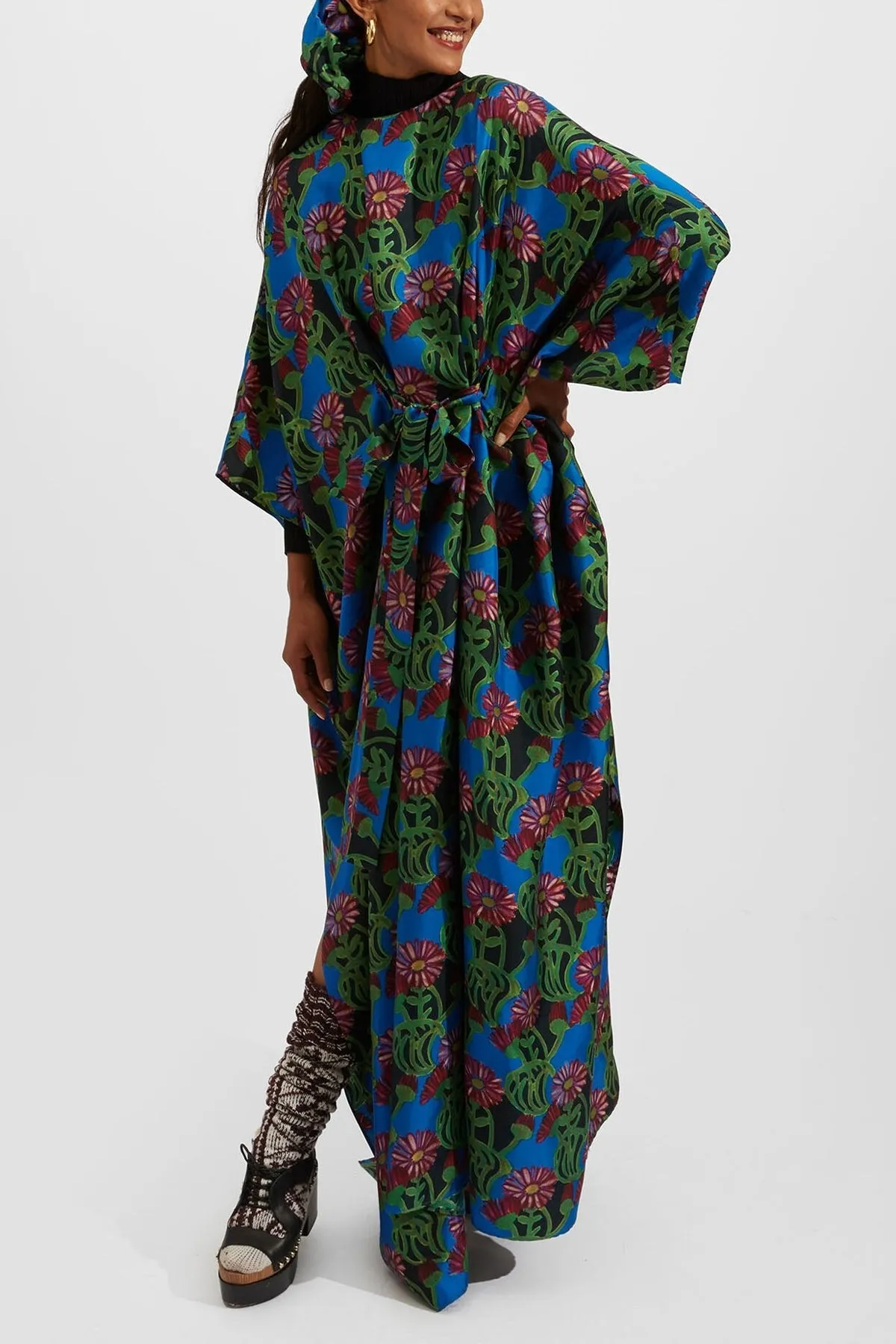 Square Kaftan in Gerber