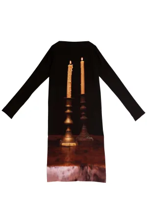 TWO CANDLES LONG SLEEVE GOWN