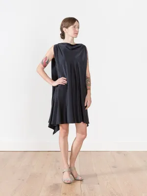 wave dress midnight