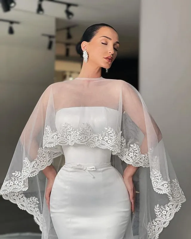 White Straight Mermaid Satin Long Wedding Dresses Online, TYP0980
