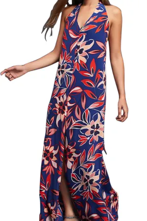 YUMI KIM Women's Studio 54 Navy Tango Maxi Dress #DR16387 NWT